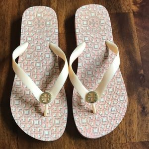 Tory Burch rubber flip flops